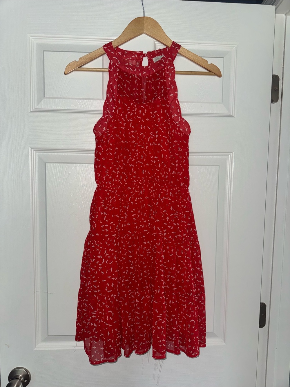 Monteau Red Printed Women’s Sundress
